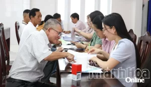 Chi trả kinh phí bồi thường đợt 2 dự án Khu đô thị hỗn hợp Nha Trang chiều 25/7