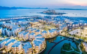 Phối cảnh khu đô thị Nam Nha Trang Sun Group nhìn từ trên cao